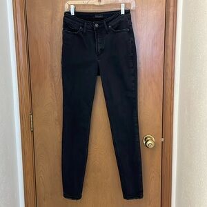 SILVER JEANS CO High Note Skinny Women's Black Stretch Denim Jeans W27/L29